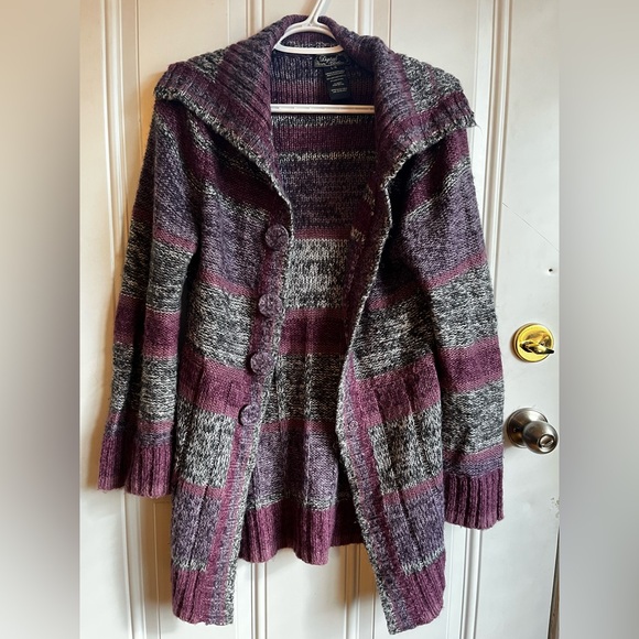 Digital Clothing | Purple Cardigan - Picture 2 of 5